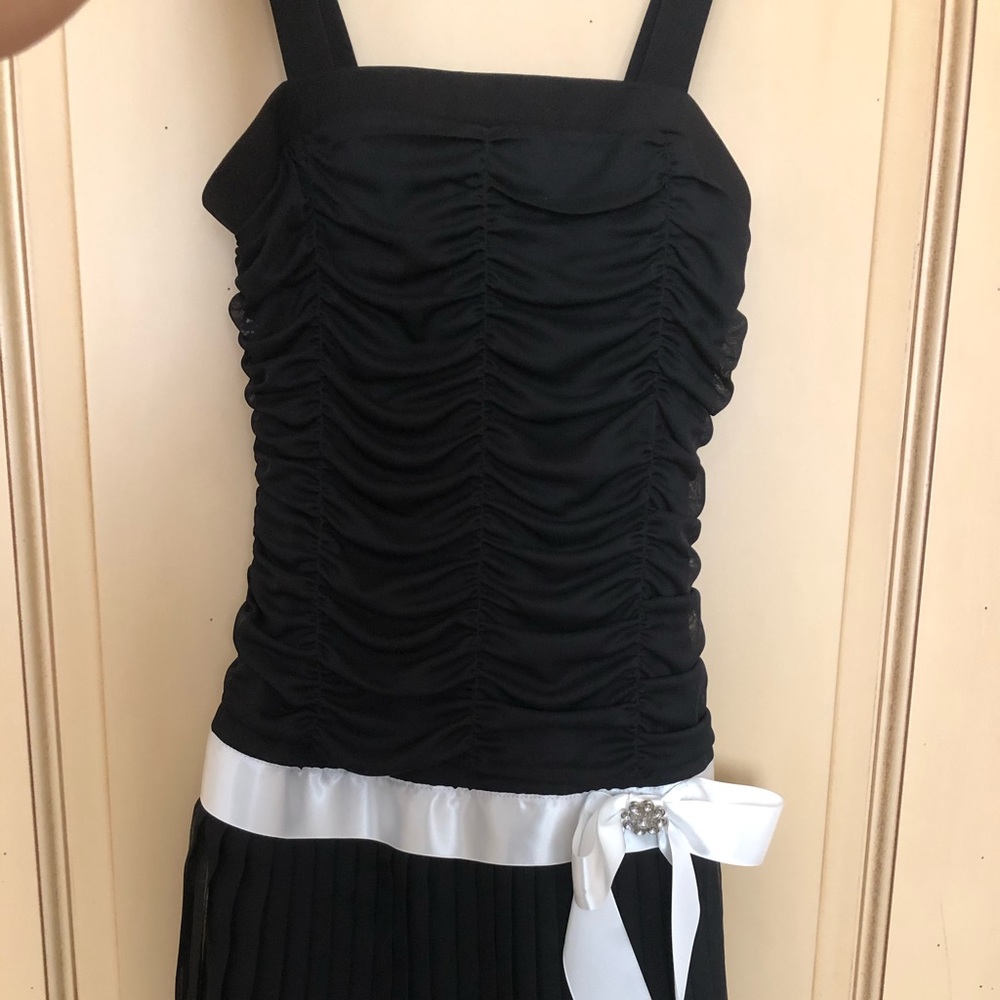 Little Girls Black Formal Dress